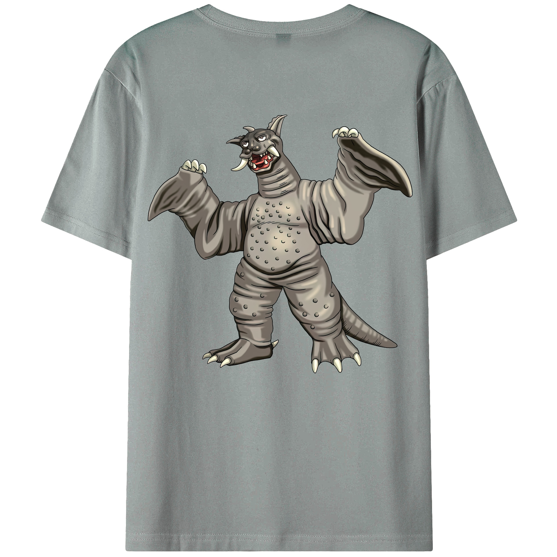 （画像用） ウルトラマン Ultraman 綿100％ メンズ半袖Tシャツ（バックプリント） 通気性